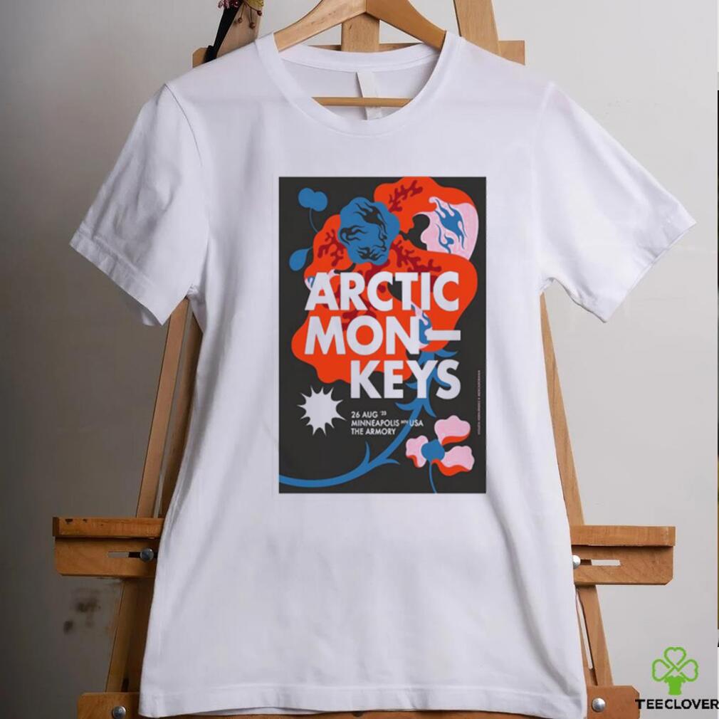 Arctic Monkeys The Armory Minneapolis MN USA Aug 26 2023 Poster T Shirt Arctic Monkeys The Armory Minneapolis MN USA Aug 26 2023 Poster T Shirt