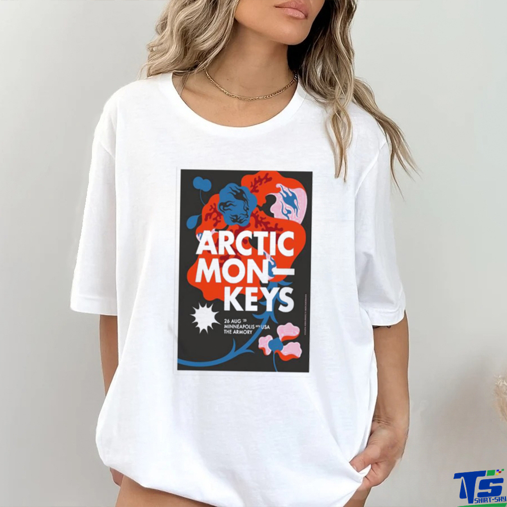 Arctic Monkeys The Armory Minneapolis MN USA Aug 26 2023 Poster T Shirt Arctic Monkeys The Armory Minneapolis MN USA Aug 26 2023 Poster T Shirt