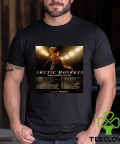 Arctic Monkeys Tour 2023 poster shirt