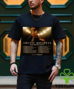 Arctic Monkeys Tour 2023 poster shirt