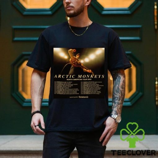 Arctic Monkeys Tour 2023 poster shirt