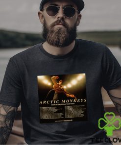 Arctic Monkeys Tour 2023 poster shirt