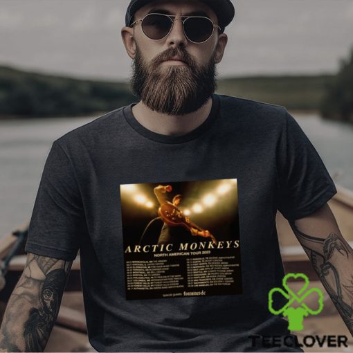 Arctic Monkeys Tour 2023 poster shirt