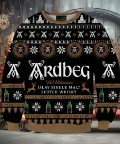 Ardbeg Uigeadail 3D Print Fun Christmas Sweater