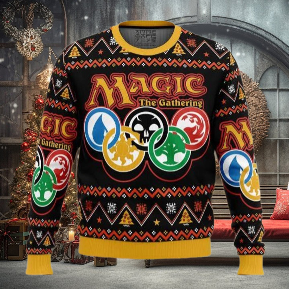 Arena The Gathering Ugly Sweater, Magic Christmas Sweater Arena The Gathering Ugly Sweater, Magic Christmas Sweater
