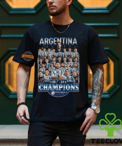 Argentina 2024 Champions Copa America USA 2024 T Shirt