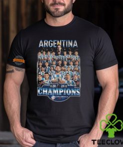 Argentina 2024 Champions Copa America USA 2024 T Shirt