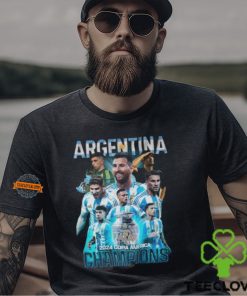 Argentina 2024 Copa America Champions T Shirt