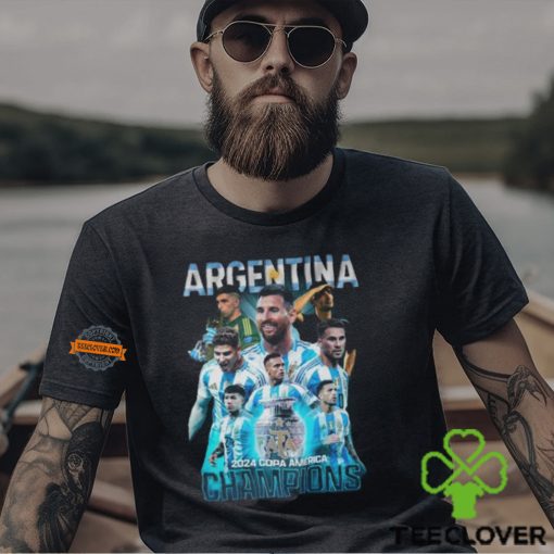 Argentina 2024 Copa America Champions T Shirt