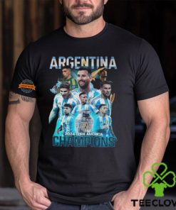 Argentina 2024 Copa America Champions T Shirt