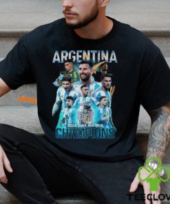 Argentina 2024 Copa America Champions T Shirt