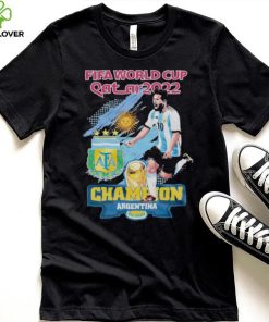 Argentina Champion 2022 Qatar World Cup T shirt