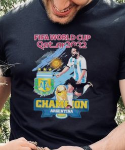 Argentina Champion 2022 Qatar World Cup T shirt