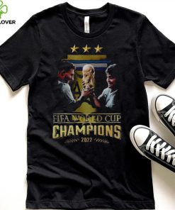 Argentina Champions Fifa World Cup 2022 Messi And Maradona Shirt