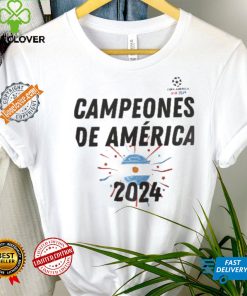 Argentina Champions Shirt 2024 Campeones De America T Shirt Copa America Championship Shirt Copa America USA 2024