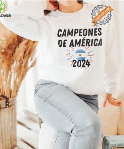 Argentina Champions Shirt 2024 Campeones De America T Shirt Copa America Championship Shirt Copa America USA 2024