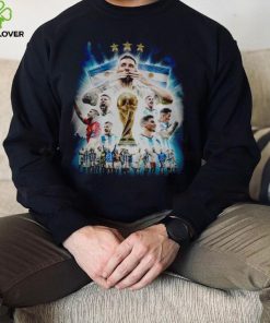 Argentina Champions World Cup 2022 Leo Messi Shirt