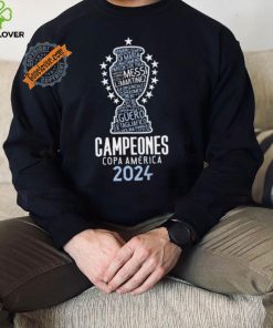 Argentina Copa America Champions Messi 10 Shirt 2024 Copa America 2024 Champions T Shirt Argentina Champions Shirt