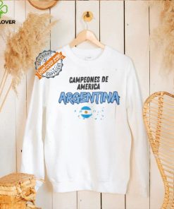 Argentina Copa America Champions Shirt Campeones De America T Shirt South American Championship Shirt Copa America Usa 2024