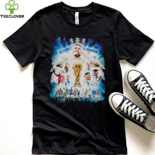 Argentina Football 2022 World Cup Champions Shirt