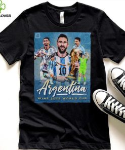 Argentina Football Wins 2022 World Cup shirt