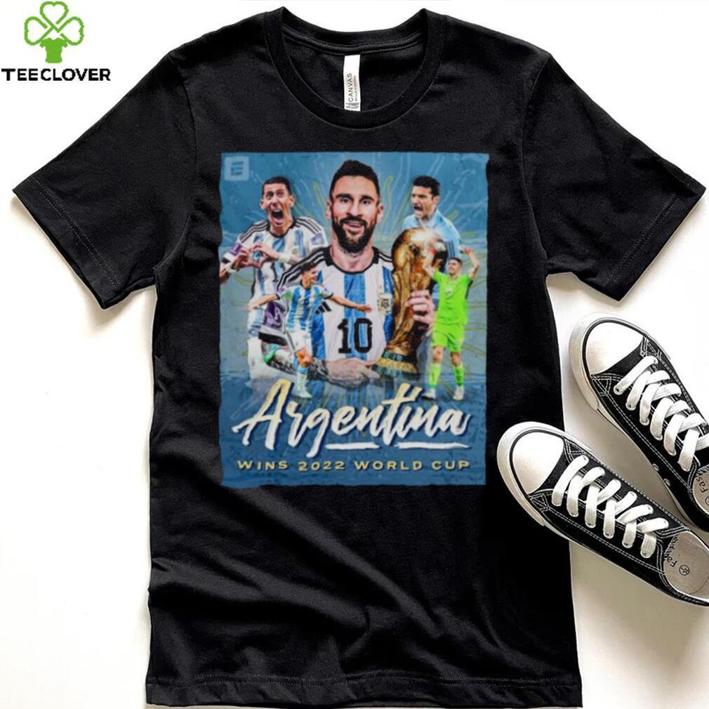 Argentina Football Wins 2022 World Cup shirt