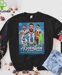 Argentina Football Wins 2022 World Cup hoodie, sweater, longsleeve, shirt v-neck, t-shirt