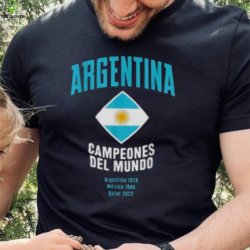 Argentina World Champion 2022 Campeones Del Mundo TShirt 35db25 0