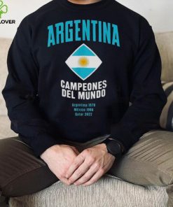 Argentina World Champion 2022 Campeones Del Mundo TShirt 35db25 0