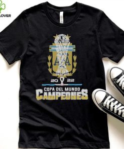 Argentina football 2022 Copa Del Mundo Campeones shirt