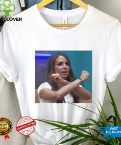 Aría Fernanda Wearing Never Forget Team Porta Pic Tee shirt