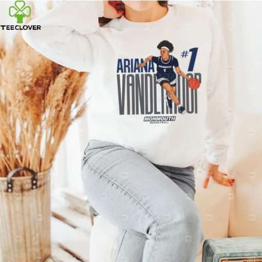 Ariana Vanderhoop Monmouth Hawks NCAA Women’s basketball hoodie, sweater, longsleeve, shirt v-neck, t-shirt