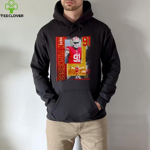 Arik Armstead San Francisco 49ers football 91 player poster 49ers hoodie, sweater, longsleeve, shirt v-neck, t-shirt
