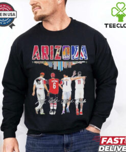 Arizona 2024 Bumgarner Chychrun Booker and Ballo Signatures Shirt