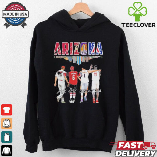 Arizona 2024 Bumgarner Chychrun Booker and Ballo Signatures Shirt
