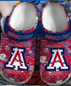 Arizona Bear Down Crocs Shoes