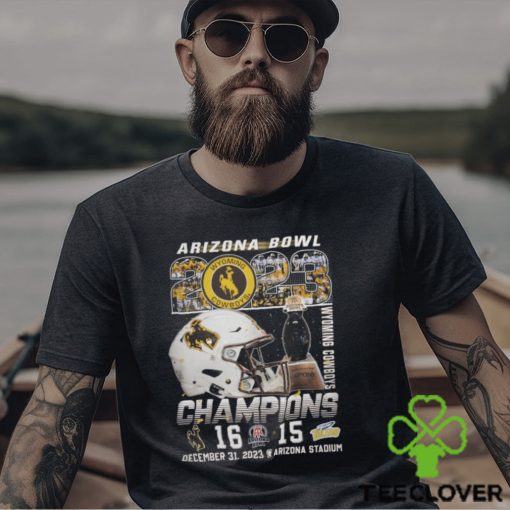 Arizona Bowl 2023 Wyoming Cowboys Champions Shirt