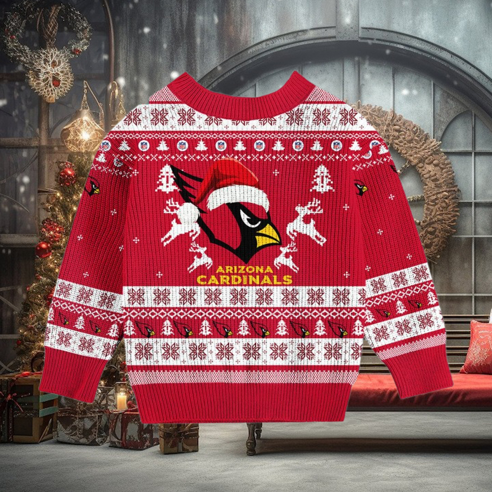 Arizona Cardinals 2024 Christmas Ugly Sweater Arizona Cardinals 2024 Christmas Ugly Sweater