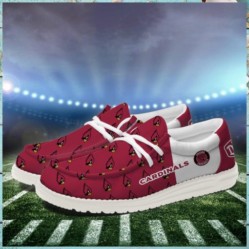 Arizona Cardinals 2024 Version Personalized Hey Dude Shoes