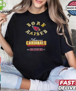 Arizona Cardinals Born x Raised Black Chrome Rocker Shirt