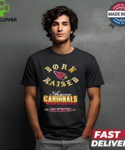 Arizona Cardinals Born x Raised Black Chrome Rocker Shirt