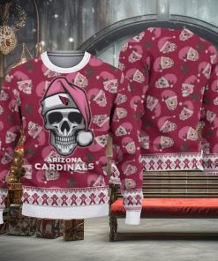 Arizona Cardinals Christmas Skull Hot Trending Ugly Sweater For Real Fans