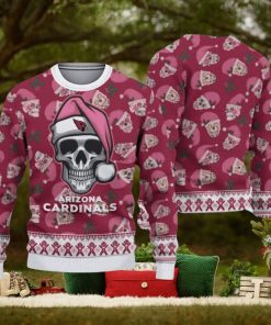 Arizona Cardinals Christmas Skull Hot Trending Ugly Sweater For Real Fans