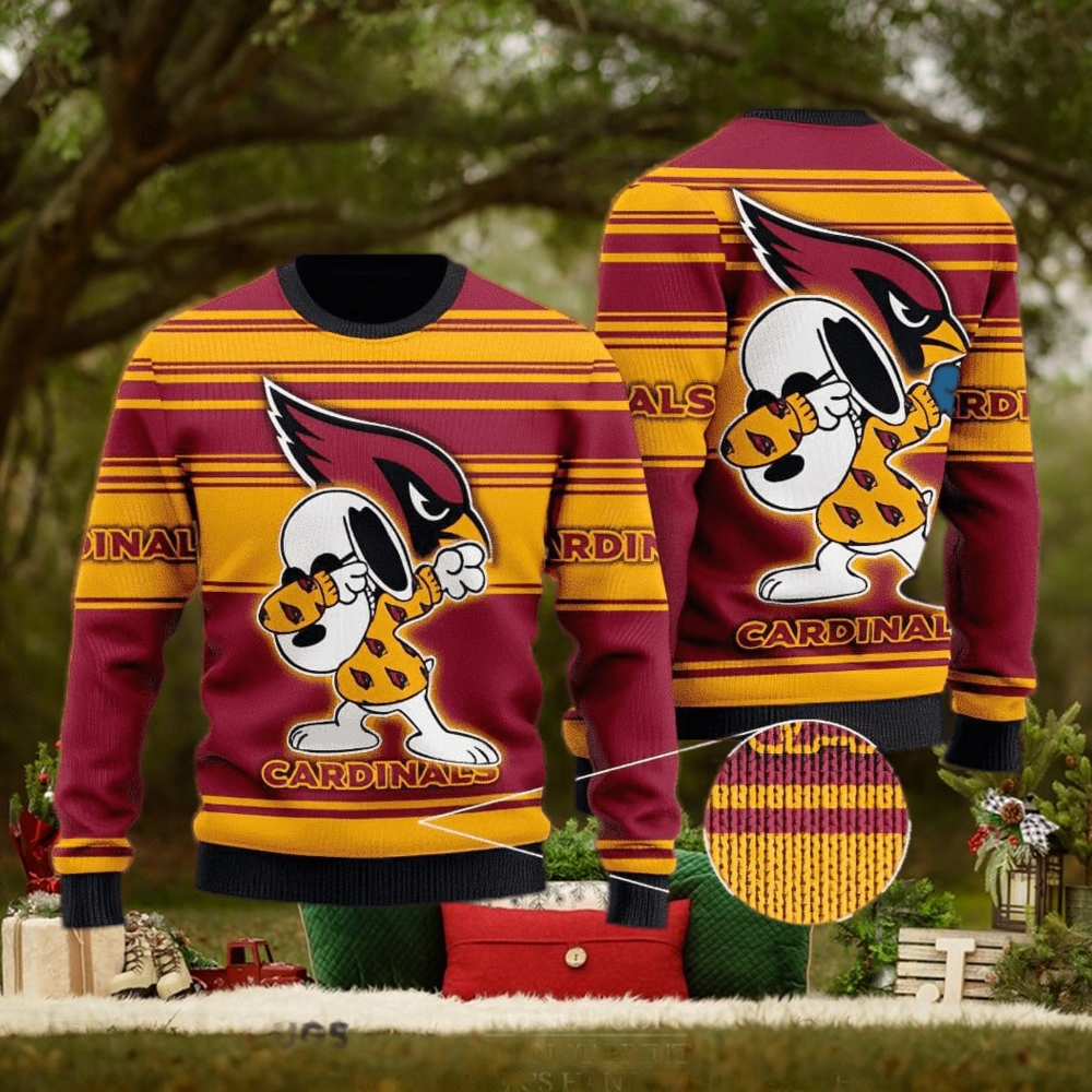 Arizona Cardinals Ugly Christmas Sweater 3D Gift For Fans