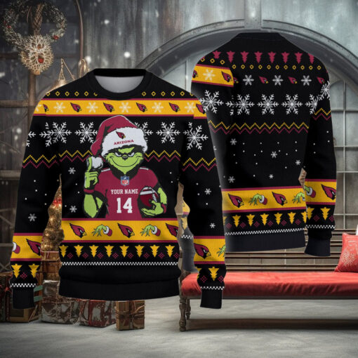Arizona Cardinals Custom Chrismas Ugly Sweater