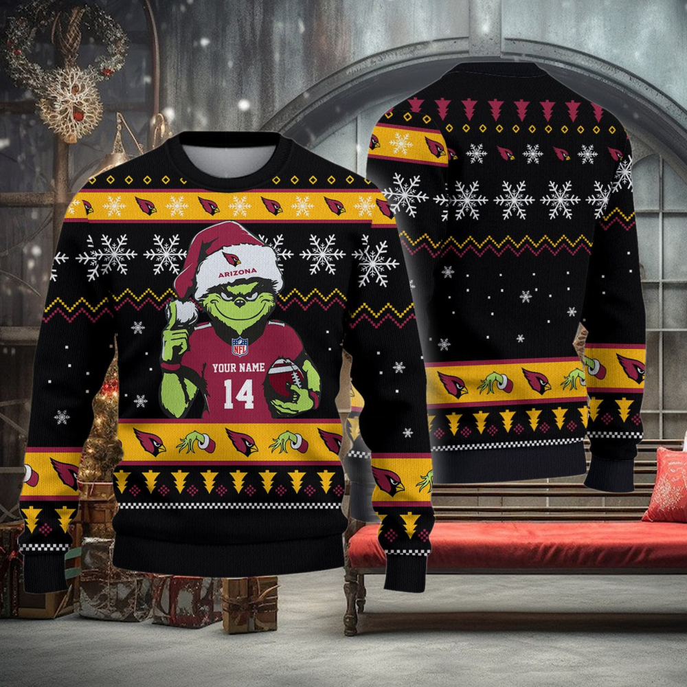 Arizona Cardinals Custom Chrismas Ugly Sweater Arizona Cardinals Custom Chrismas Ugly Sweater