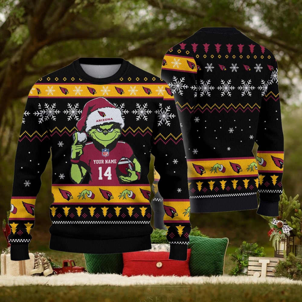 Arizona Cardinals Custom Chrismas Ugly Sweater Arizona Cardinals Custom Chrismas Ugly Sweater