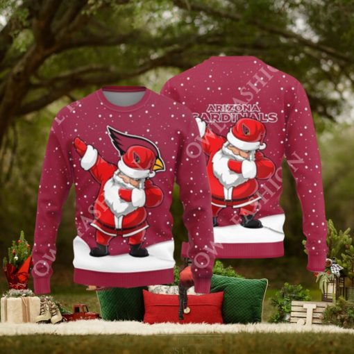 Arizona Cardinals Dab Santa New Style Ugly Sweater