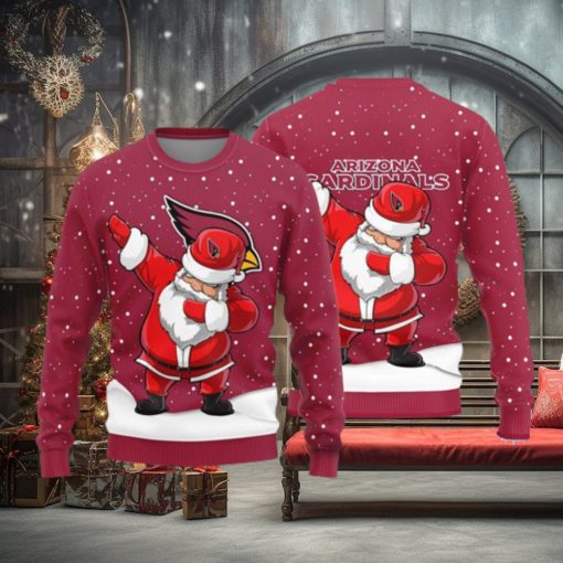 Arizona Cardinals Dab Santa Ugly Christmas Sweater For Fans