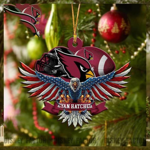 Arizona Cardinals Decorations, Eagles Christmas Ornaments